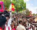 விஜய் பொதுக்கூட்டத்தில் கூட்ட நெரிசல்? 3 பேர் மயங்கி விழுந்து மருத்துவமனையில் அனுமதி!!
