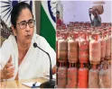 மேற்கு வங்கத்தில் தயாரிக்கப்படும் LPG சிலிண்டர்கள்.. வெளி மாநிலங்களுக்கு அனுப்பக்கூடாது..!! அதிரடி காட்டிய மம்தா பானர்ஜி..!! 