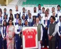 ஹாக்கி முதல் கிரிக்கெட் வரை..! ஆசிய போட்டிகளில் தூள் கிளப்பிய இந்தியா.. பிரதமர் மோடியை சந்தித்த வீரர், வீராங்கனைகள்..!!