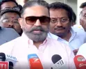 விஜய் ஆட்சிக்கு 6 மாசம் டைம் கொடுங்க! மதுரை விமான நிலையத்தில் கமல்ஹாசன் பேட்டி!