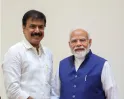 கேப்டன் விஜயகாந்திற்கு பாரத ரத்னா! பிரதமர் மோடியை சந்தித்து எல்.கே. சுதீஷ் எம்பி  கோரிக்கை!