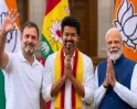 பாஜக உடன் நெருக்கம் காட்டும் முதல்வர் விஜய்?! மோடி, அமித் ஷாவுடன் இணக்கம்? காங்கிரசில் அதிருப்தி!