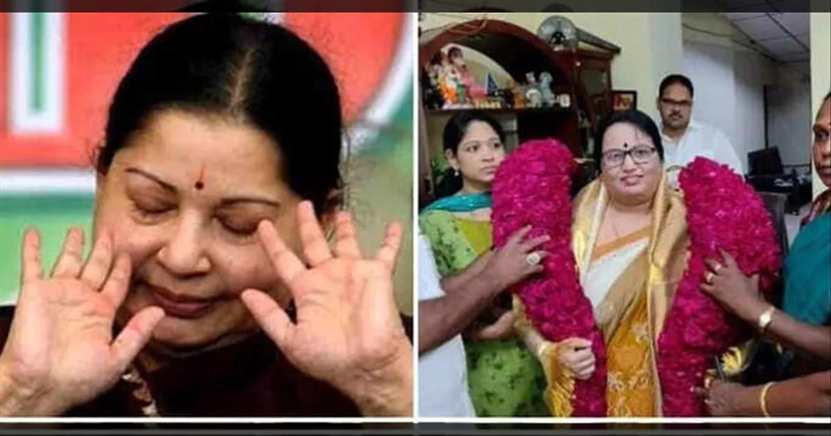 நான்தான் ஜெ. மகள்... எலக்சன்ல நிக்க போறேன்..! விரட்டி அடித்த அதிமுகவினர்..!