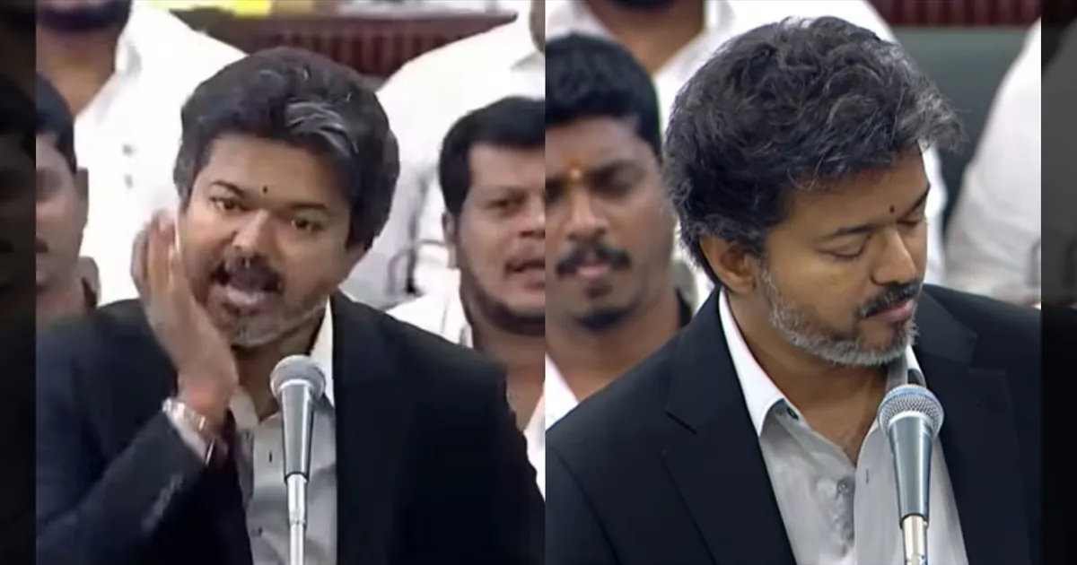 பேரவையில் வைரலான உடல்மொழி... விளக்கம் வெளியிட்ட முதல்வர் விஜய்..! சர்ச்சைக்கு டாட்..!!