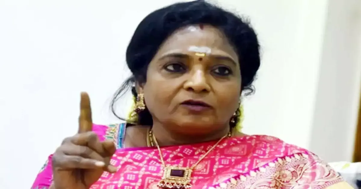 யாருக்கும் அழுத்தம் கொடுக்குற அவசியம் இல்ல... தமிழிசை சௌந்தரராஜன் திட்டவட்டம்..!!