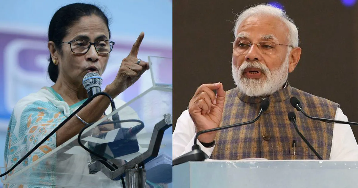 டெலி பிராம்ட்டர் எடுத்துக்குங்க.. விவாதத்துக்கு வாங்க.. பிரதமர் மோடியை  வறுத்தெடுத்த முதல்வர் மம்தா.!!