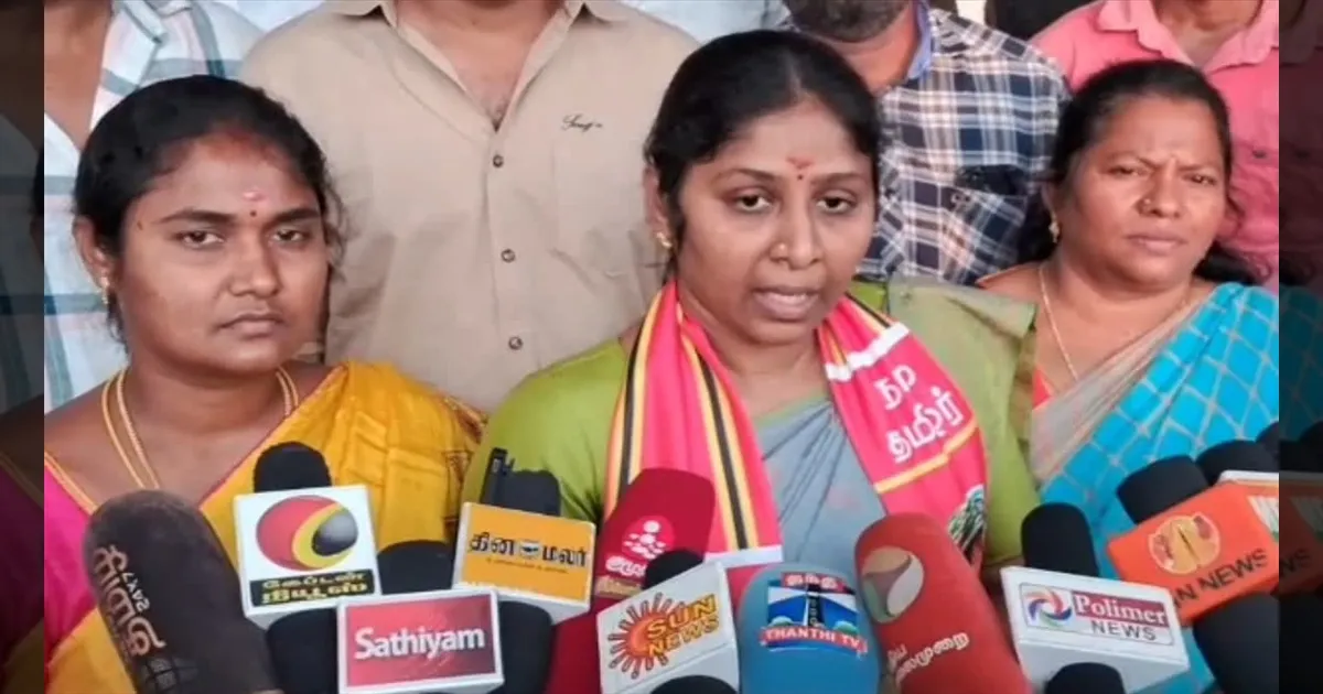 கண்ணுக்கு எட்டுன தூரம் வரை எதிரியே இல்ல... நாதக வேட்பாளர் வித்யா வீரப்பன் பேட்டி..!!