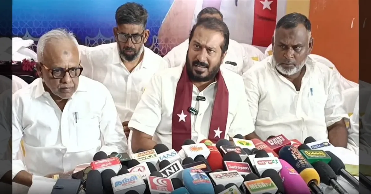 நீதிமன்றங்கள் வழங்குவது நீதியா தீர்ப்பா?: அரசமைப்பு சட்ட பாதுகாப்பு மாநாட்டில் தமிமுன் அன்சாரி!