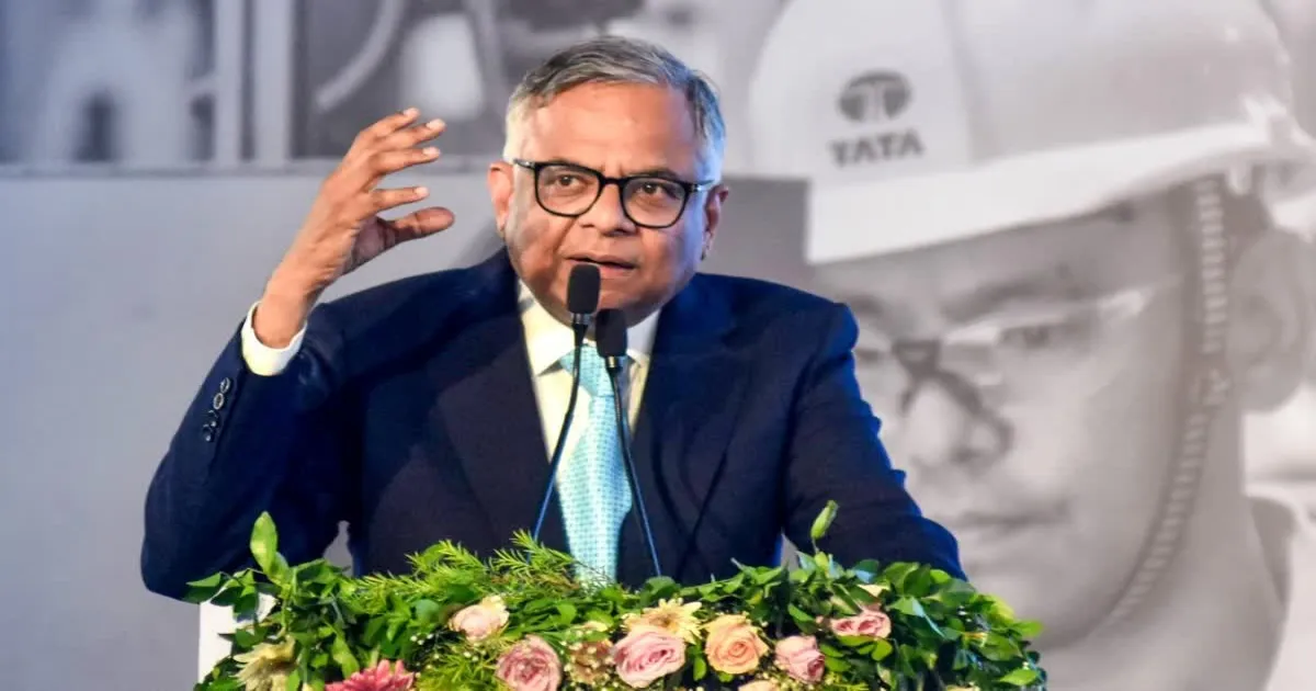 டாடா சன்ஸ் சன்ஸ் தலைவர் சந்திரசேகரன் பதவிக்காலம் நீட்டிப்பு...! பெரும் எதிர்பார்ப்பு..!!