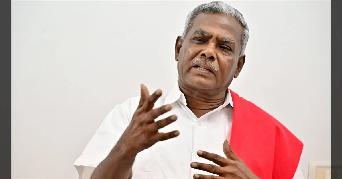 கையகப்படுத்திய நிலங்களை திருப்பி கொடுங்க.! பரந்தூர் விஷயத்தில் CPM சண்முகம் முக்கிய கோரிக்கை.!!