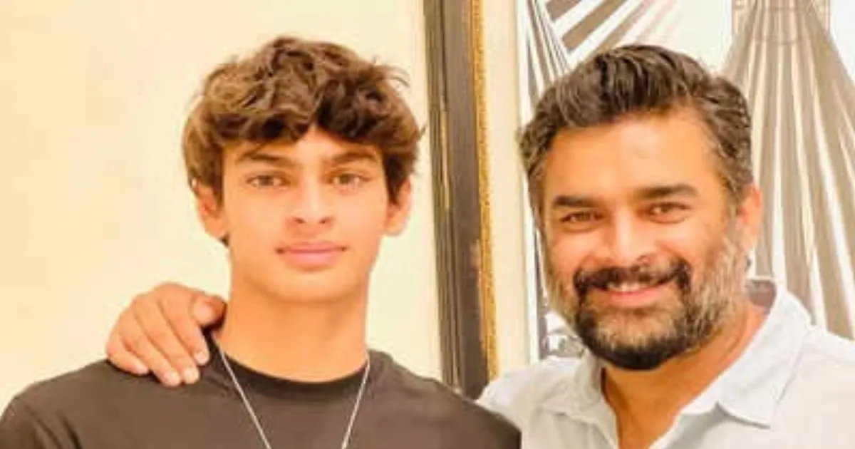 “புள்ளையை எப்படி வளர்த்திருக்காரு...” - மகன் வேதாந்த் பற்றி மனம் திறந்து பேசிய நடிகர் மாதவன்...!