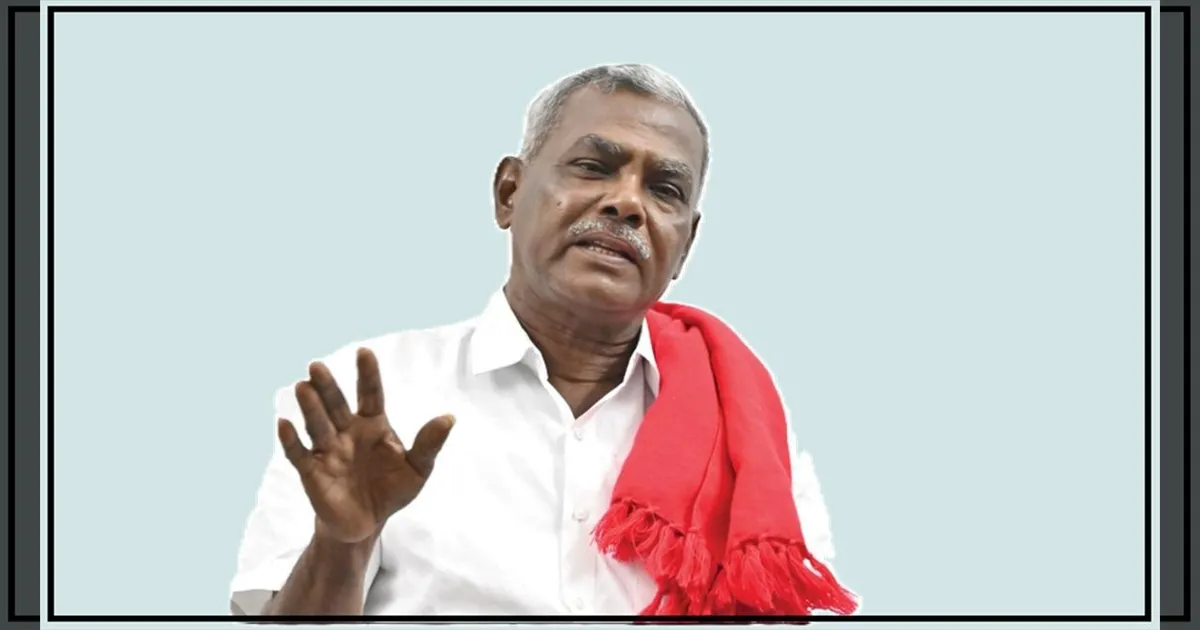 வரலாறு படிங்க விஜய்... ஏதோ தியாகி போல! சிபிஎம் சண்முகம் விளாசல்