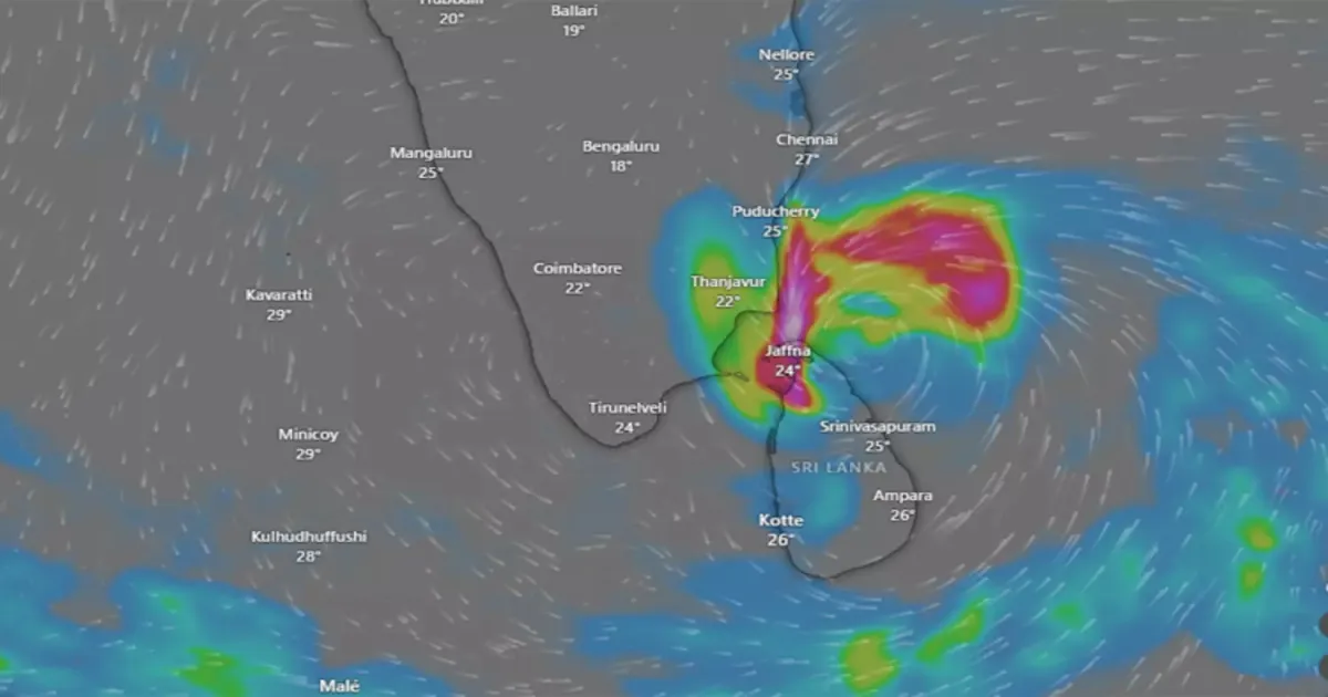 #BREAKING வேதாரண்யத்தை நெருங்கும் டிட்வா... நள்ளிரவு முதல் நாளை மாலை வரை காத்திருக்கும் தரமான சம்பவம்...! 