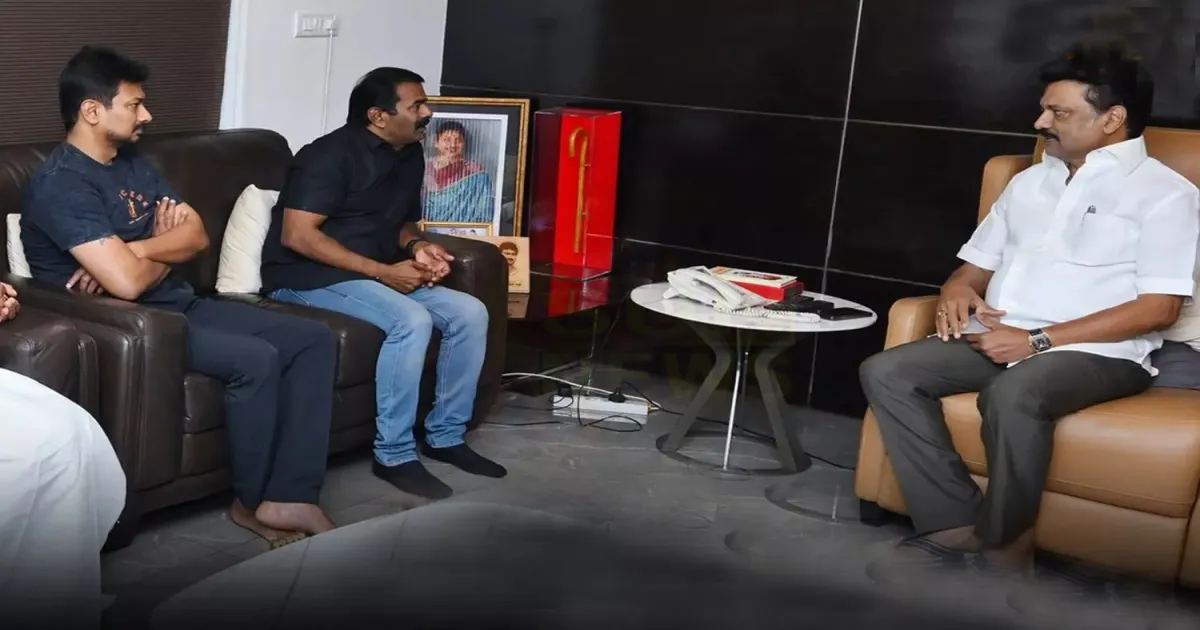 முதல்வர் மு.க.ஸ்டாலினை திடீரென சந்தித்த சீமான்... பின்னணி குறித்து வெளியான 2 பரபரப்பு காரணங்கள்...!