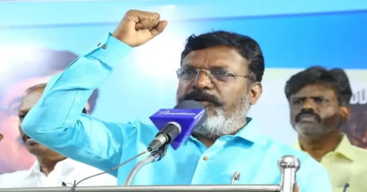 நீட் தேர்வை ஒழிக்கணும்..! மக்களுக்கான பிரச்சனை இது... திருமாவளவன் கண்டன உரை..!