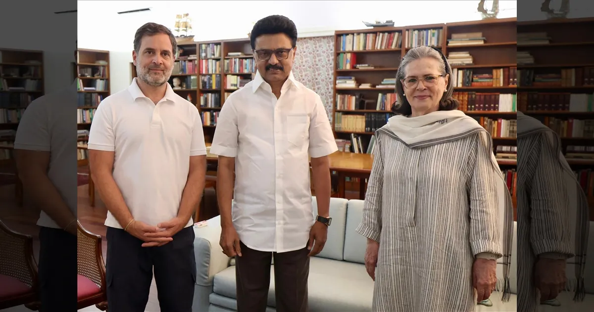 குடும்பத்தோடு இருப்பது போல ஒரு உணர்வு...ராகுல், சோனியா-உடனான சந்திப்பு பற்றி முதல்வர் ஸ்டாலின் நெகிழ்ச்சி!
