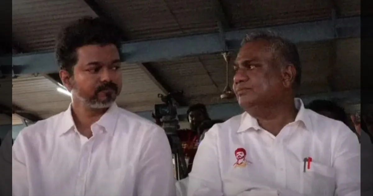 Tvk vijay - bussy anand