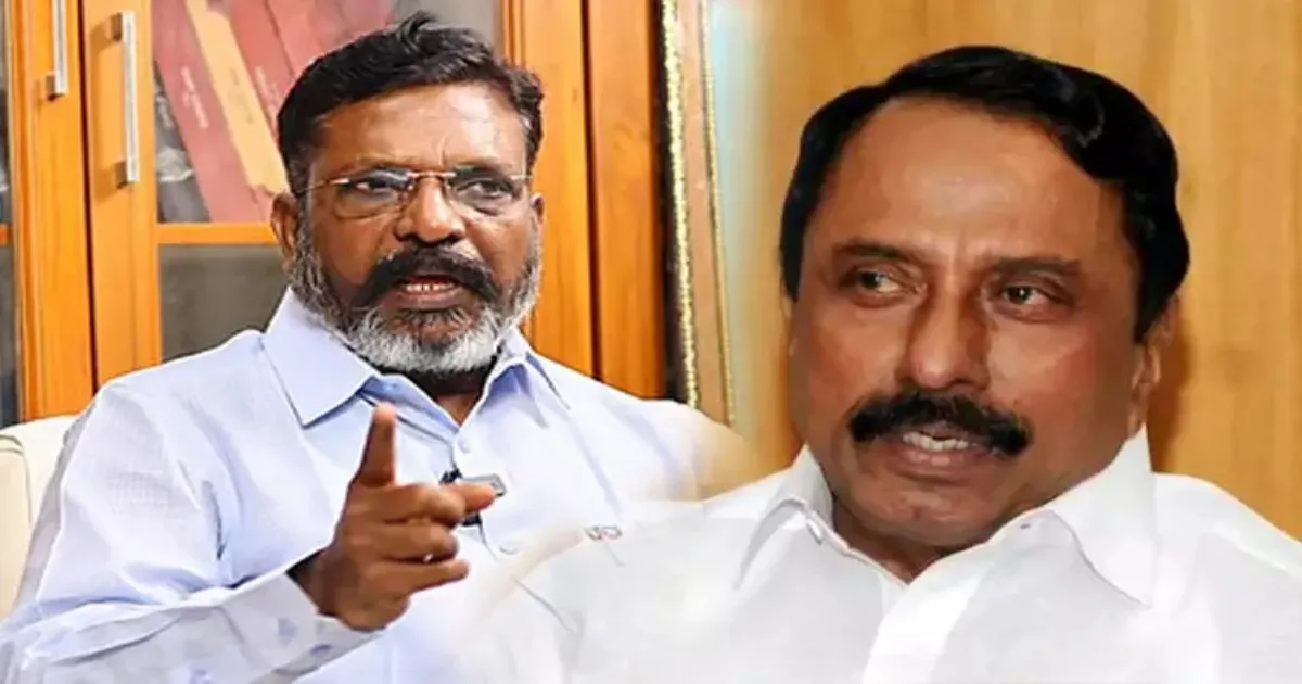 செங்கோட்டையன் பின்னணியில் பாஜக... அதிமுகவிற்கு வார்னிங் கொடுத்த திருமா...!