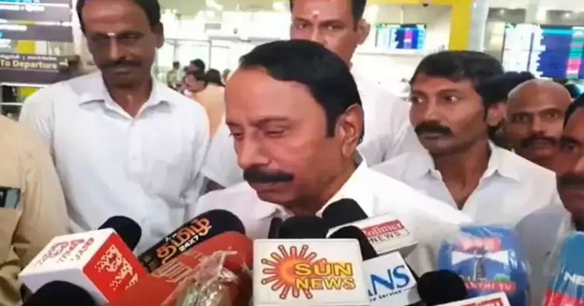 “யாரோ சொல்லி தவெகவில் இணைய வேண்டிய அவசியம் எனக்கில்லை...”  - உதயநிதிக்கு நறுக் பதிலடி கொடுத்த செங்கோட்டையன்...!