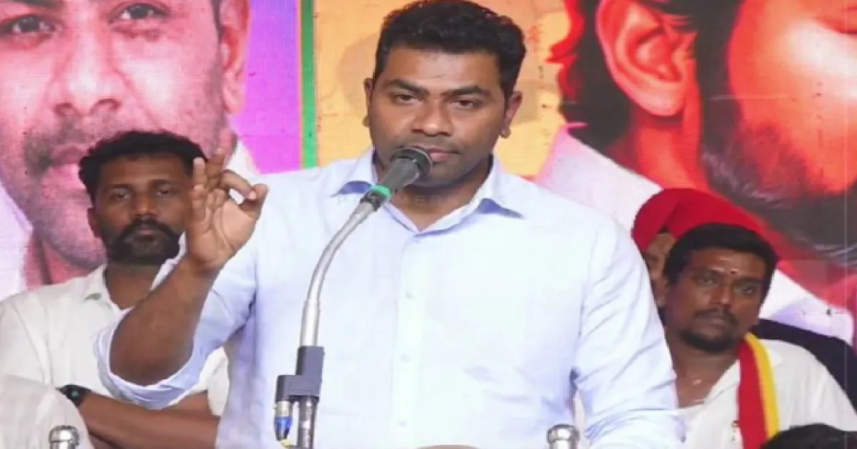 மத்திய அரசுக்குச் சவால் விட்ட அமைச்சர் ஆதவ் அர்ஜுனா! நீட் தேர்வு நிச்சயம் திரும்ப பெறப்படும்!
