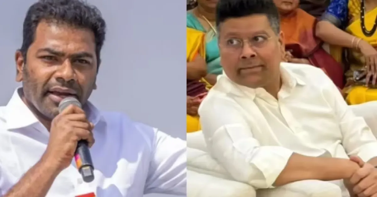 அமித் ஷா மகனுடன் சபரீசனுக்குத் தொடர்பு! அமலாக்கத்துறை மௌனம் காப்பது ஏன் என ஆதவ் அர்ஜுனா ஆவேசம்!