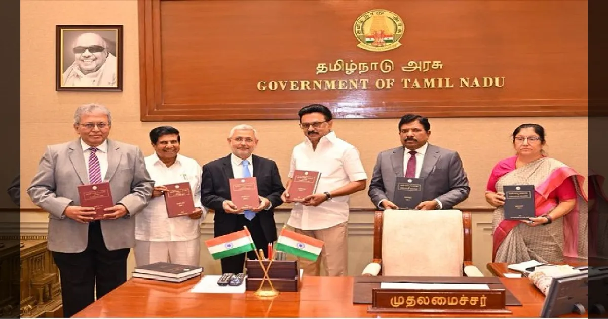 மாநில உரிமைகளுக்கான மைல்கல்! முதலமைச்சர் ஸ்டாலினிடம் நீதிபதி குரியன் ஜோசப் குழு அறிக்கை சமர்ப்பிப்பு!