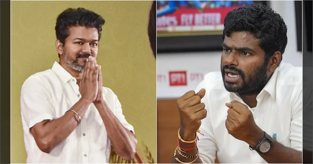 வாழ்த்துகள் விஜய்..! தவெகவின் அமோக வெற்றி..!! அண்ணாமலை அன்புமழை..!!