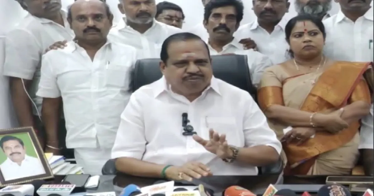 தேர்தல் தோல்விக்கு தலைமை பொறுப்பல்ல! குற்றச்சாட்டுகளுக்கு அதிமுக கொறடா அக்ரி கிருஷ்ணமூர்த்தி பேட்டி!
