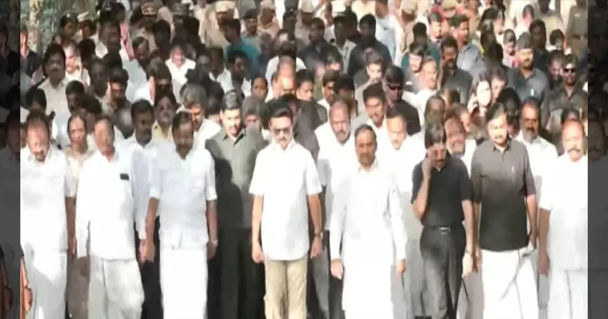 அண்ணாவின் 57-வது நினைவு நாள்: முதல்வர் மு.க. ஸ்டாலின் தலைமையில் சென்னையில் அமைதி பேரணி!