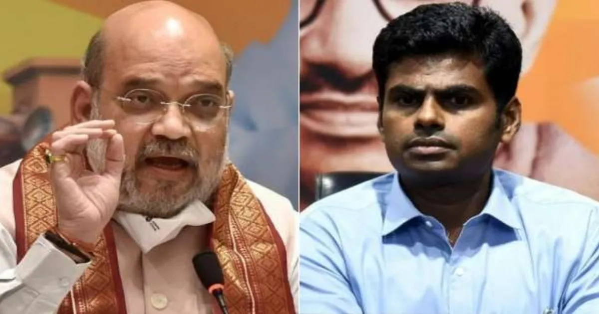 வார்த்தையை விட்ட அண்ணாமலை... நாவை அடக்கச் சொன்ன அமித் ஷா...! 