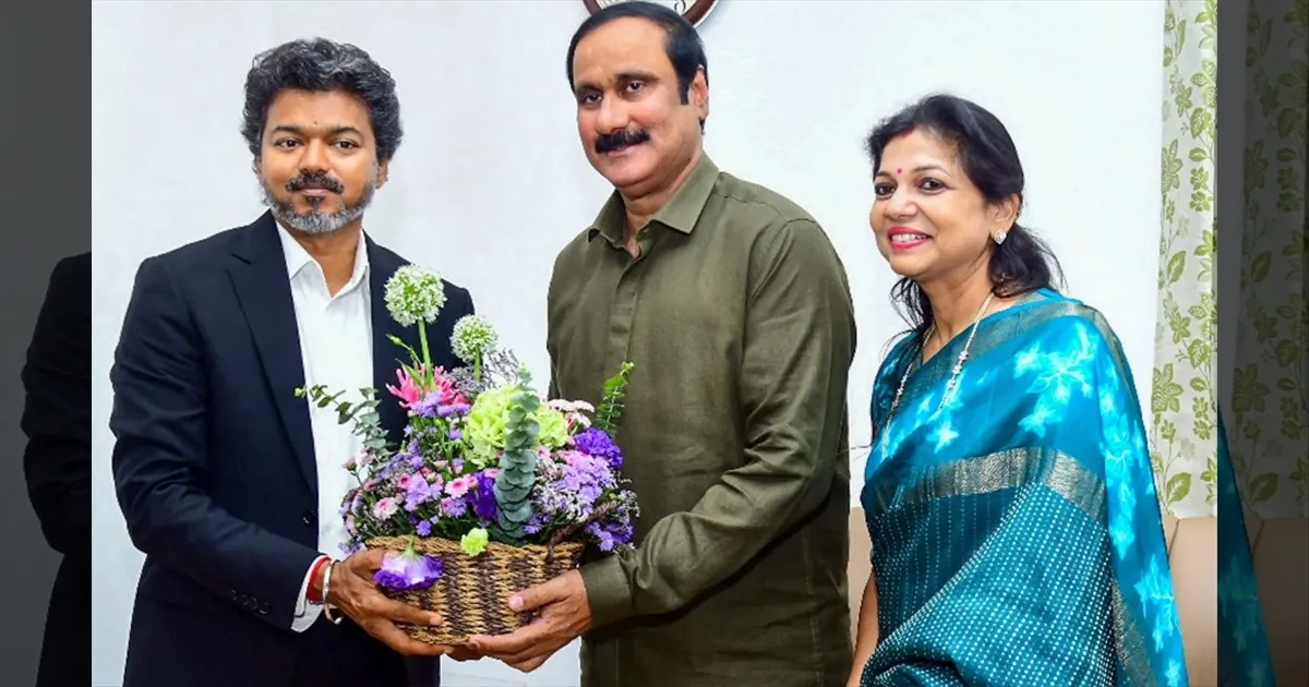 பாமகவுடன் திடீர் நெருக்கம் காட்டும் முதல்வர் விஜய்?! கூட்டணி கட்சிகளின் குடைச்சல் காரணமா?!