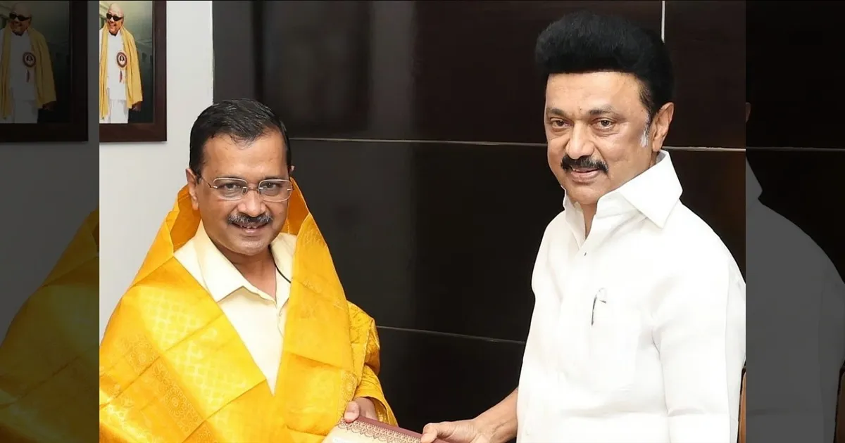 திமுகவுக்கு ஆம் ஆத்மி ஆதரவு!! தமிழகம் வருகிறார் அரவிந்த் கெஜ்ரிவால்!! ஏப்., 20-ல் மு.க.ஸ்டாலினுக்கு ஆதரவாக பிரசாரம்!!