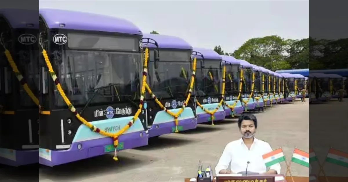 Breaking! திமுக ஆட்சியில் வெளியிடப்பட்ட 500 மின்சார பஸ் டெண்டர் ரத்து! அடுத்தடுத்து அதிரடி காட்டும் தவெக அரசு!