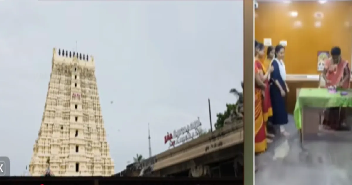 கோவிலுக்குள் முட்டை கலந்த கேக் வெட்டப்பட்டதா?... ஜோமோட்டாவில் வந்த சிக்கன் சுக்கா...பிரபல கோயிலில் சர்ச்சைக்கு மேல் சர்ச்சை...!