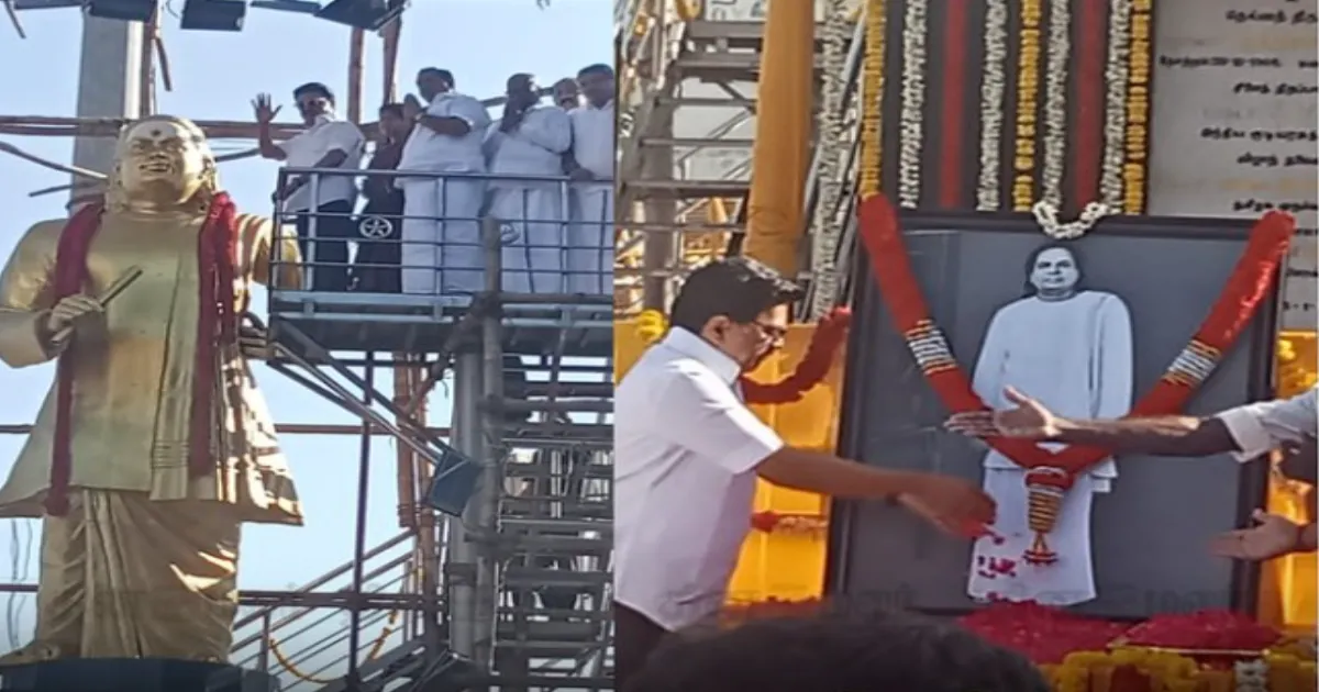 #BREAKING மதுரையில் முதல்வர் மு.க.ஸ்டாலின்... தேவர் சிலைக்கு மரியாதை...! 