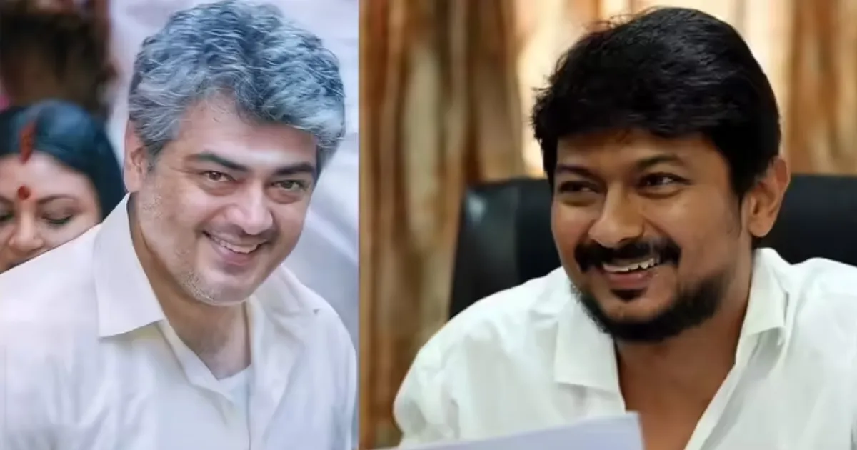 “போட்டுத் தாக்கு...” - உதயநிதி ஸ்டாலின் பிறந்தநாள் கட்-அவுட்டில் அஜித்...  திமுக உடன்பிறப்புகள் அட்ராசிட்டி...!