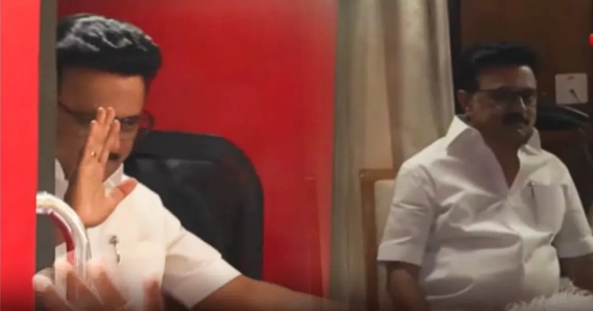 சென்னை டூ ஜோலார்பேட்டை... ரயிலில் புறப்பட்ட முதலமைச்சர் மு.க.ஸ்டாலின்...!