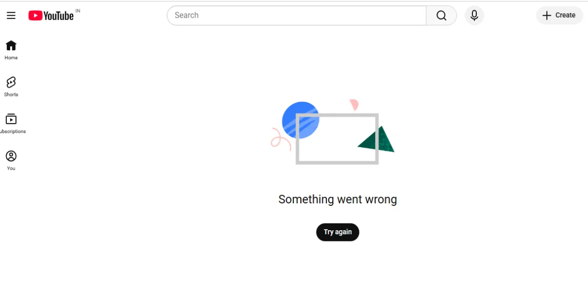 #BREAKING திடீரென முடங்கிய யூடியூப் சேவை.... பயனாளர்கள் அதிர்ச்சி...! 
