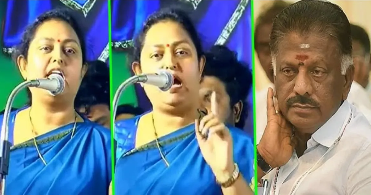 “ஒட்டடையடிக்க உதவாத விளக்குமாறு...”, “இதுக்கு நாக்கை பிடுங்கி செத்திருக்கலாம்”... ஓபிஎஸை ஒருமையில் விளாசித் தள்ளிய விந்தியா....!