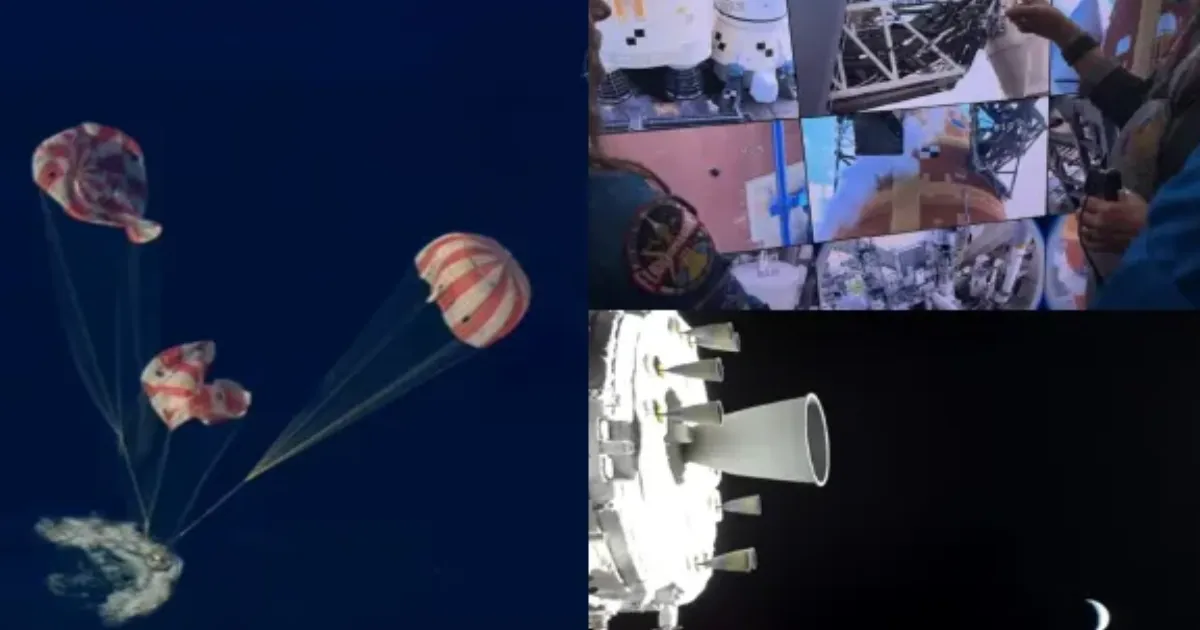 விடிந்ததும் வரலாற்று சாதனை... பூமியைத் தொட்டது ஓரியன்... ஆர்டெமிஸ் 2 குழுவினர்  பத்திரமாக மீட்பு...!