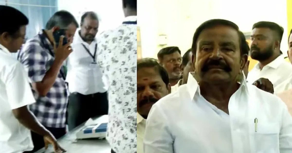 வாக்குப்பதிவு இயந்திரங்களில் கோளாறு... வாக்களிக்க முடியாமல் மக்கள் தவிப்பு... 50 நிமிடமாக காத்திருந்த கே.என்.நேரு...!