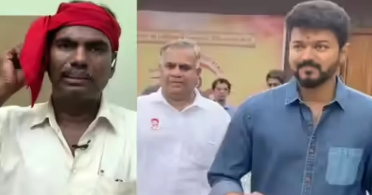 “கருப்பு மஞ்சளை கலக்கி பாரு காவி வருது சித்தப்பு...” - தவெகவுக்கு எதிராக கொதித்தெழுந்த கோவன்...!