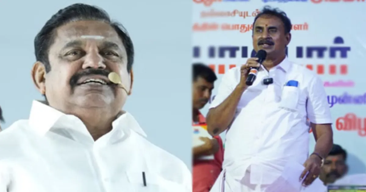 தமிழக அரசியலில் மெகா திருப்பம்.. இபிஎஸுக்கு கிரீன் சிக்னல் கொடுத்த எஸ்.பி.வேலுமணி... பதவி பறிபோன மறுநாளே திடீர் மாற்றம்...!