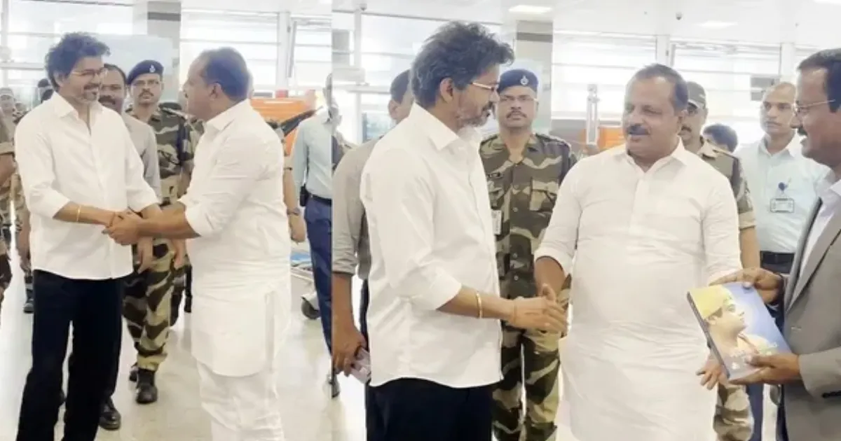 முதலமைச்சர் விஜயை அவமதித்த கர்நாடகா அமைச்சர்... தீயாய் பரவும் வீடியோவால் வெடித்தது சர்ச்சை...!
