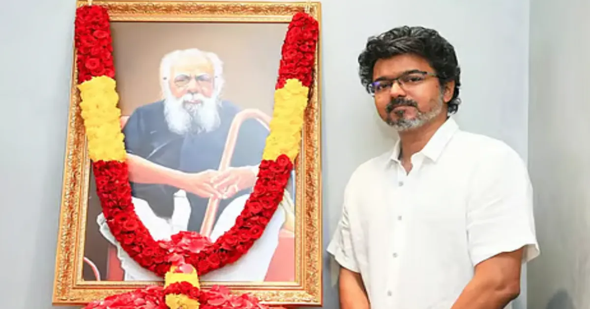 “பெரியார் விதைத்த சமூகநீதி விதைகள்...” - லண்டனில் இருந்து வந்த மறுநொடியே சி.எம். விஜய் பரபர ட்வீட்...!