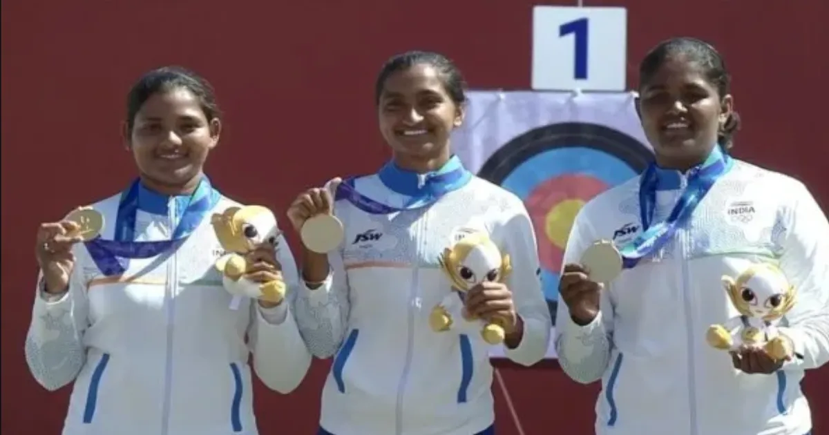 வில்வித்தையில் 4வது தங்கம்... 48 ஆண்டு கால வரலாற்றையே அடித்து தும்சம் செய்த இந்திய மகளிர் அணி... பரபரப்பு பின்னணி...!!