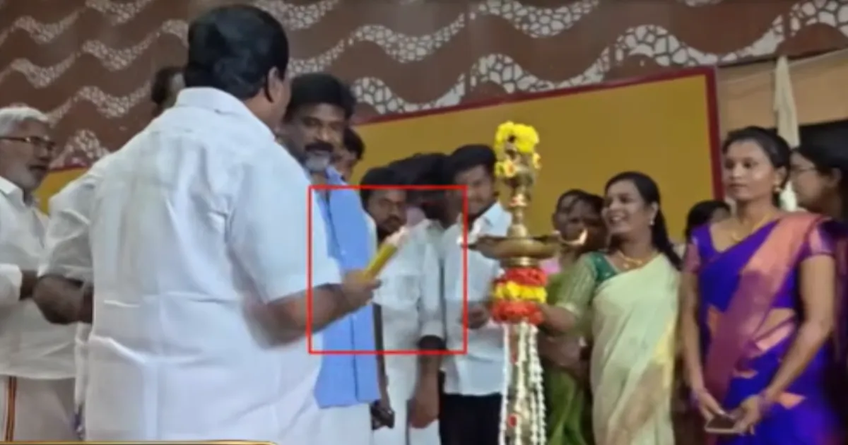 மெழுகுவர்த்திக்கு அக்கப்போரா? - காங்கிரஸ் எம்.பி. - தவெக எம்.எல்.ஏ. இடையே ஓபன் மேடையில் மோதல்...!