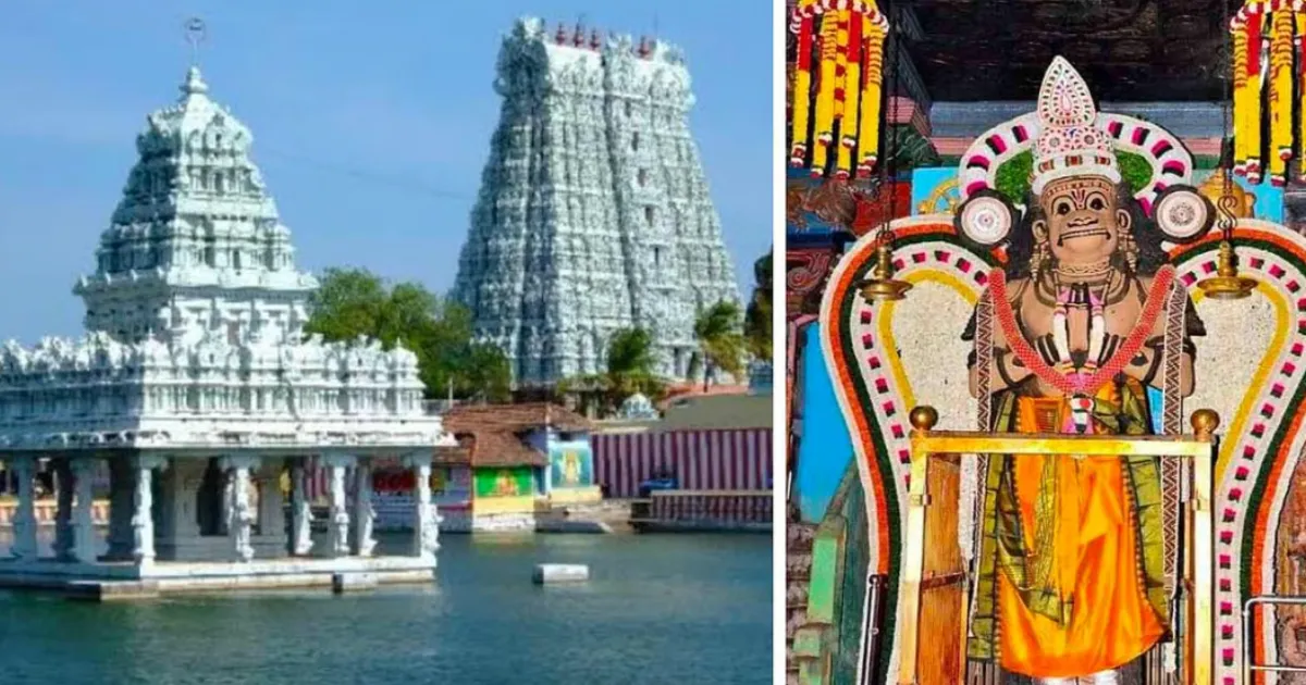 ஆவின் பால் தட்டுபாடு எதிரொலி... சுசீந்திரம் தாணுமாலையன் கோயில் ஆஞ்சநேயர் வழிபாட்டில் அதிரடி மாற்றம்...!