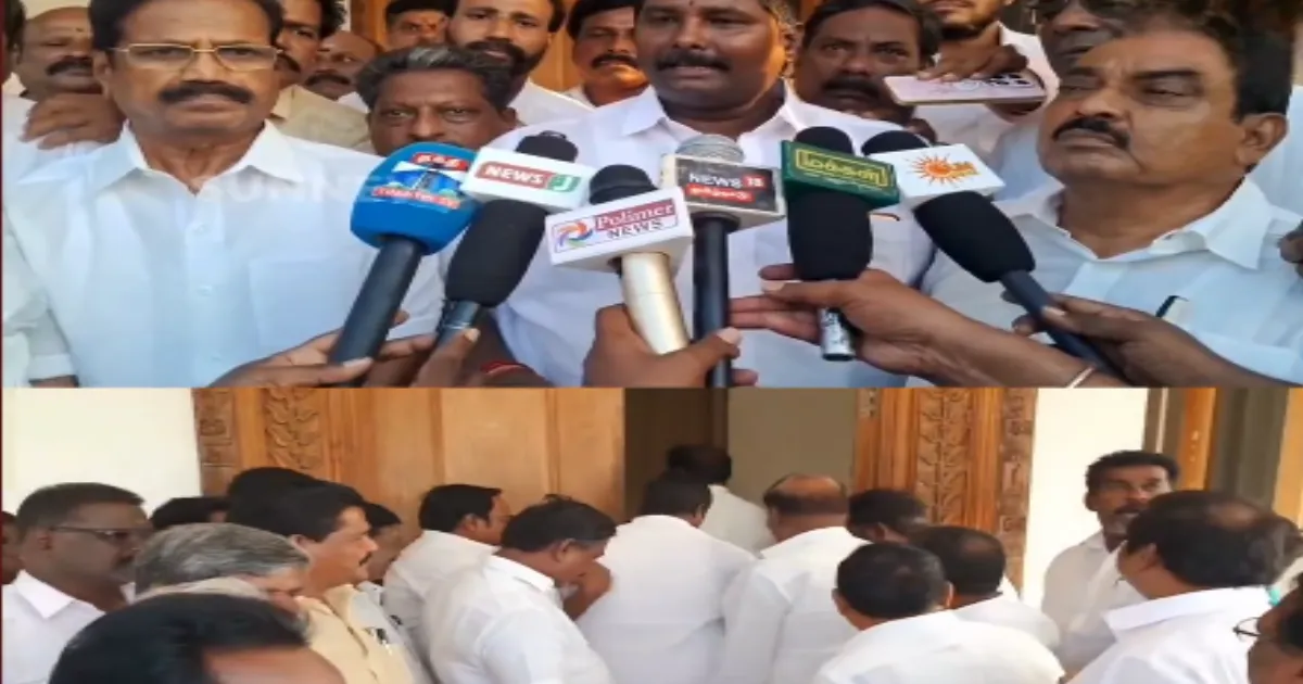 அதிமுக அலுவலகம் சூறையாடல்... எடப்பாடி பழனிசாமிக்கு அடி மேல் அடி... வைரலாகும் ஷாக்கிங் வீடியோ...!