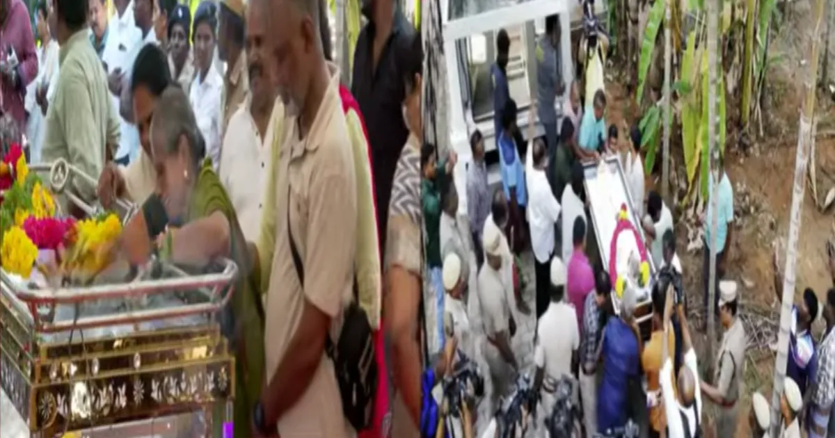 பண்ணை வீட்டில் பாரதிராஜா உடல்... இன்று மாலை அரசு மரியாதையுடன் நல்லடக்கம்... உறவினர்கள், பொதுமக்கள் கண்ணீர் அஞ்சலி...! 